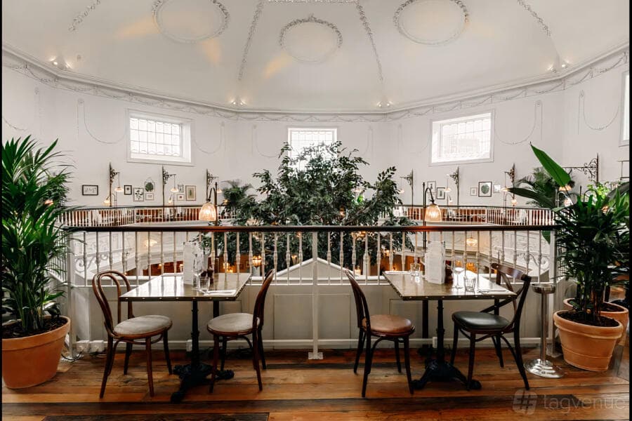Balcony restaurant hire at The Botanist, Bath