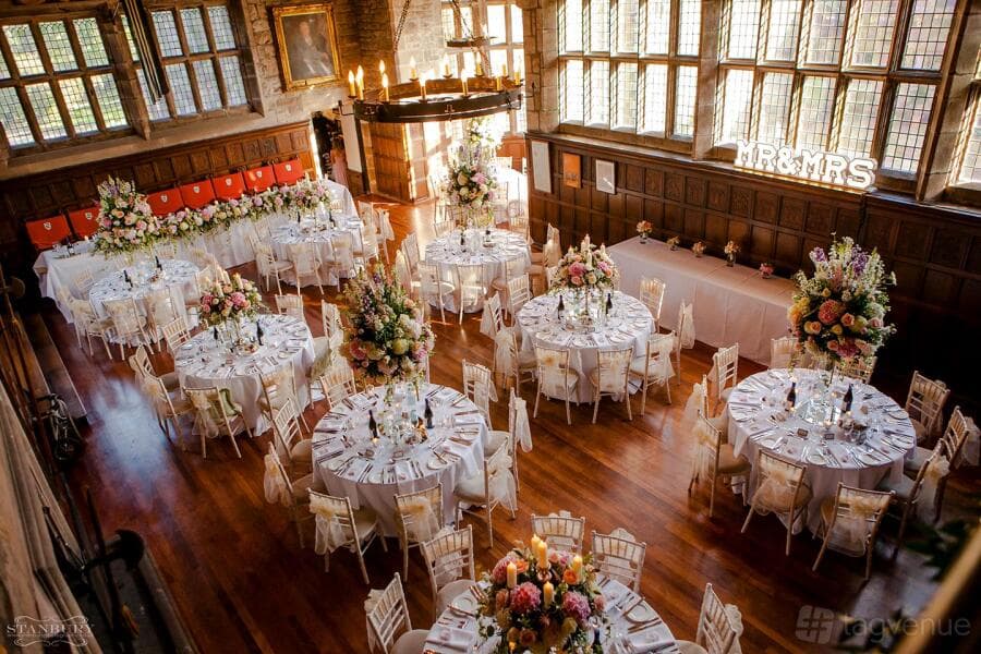 Wedding at Hoghton Tower