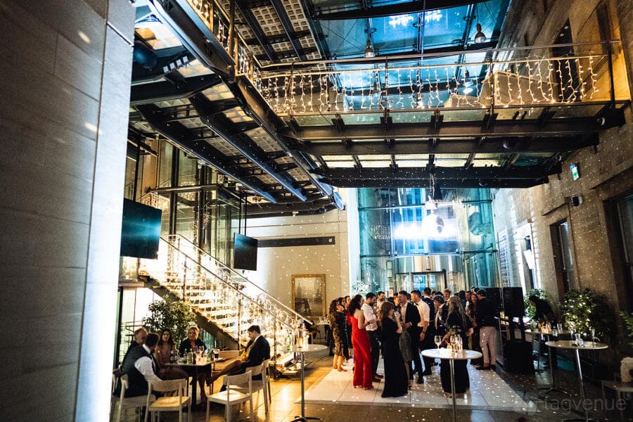 Wedding reception at Manchester Art Gallery