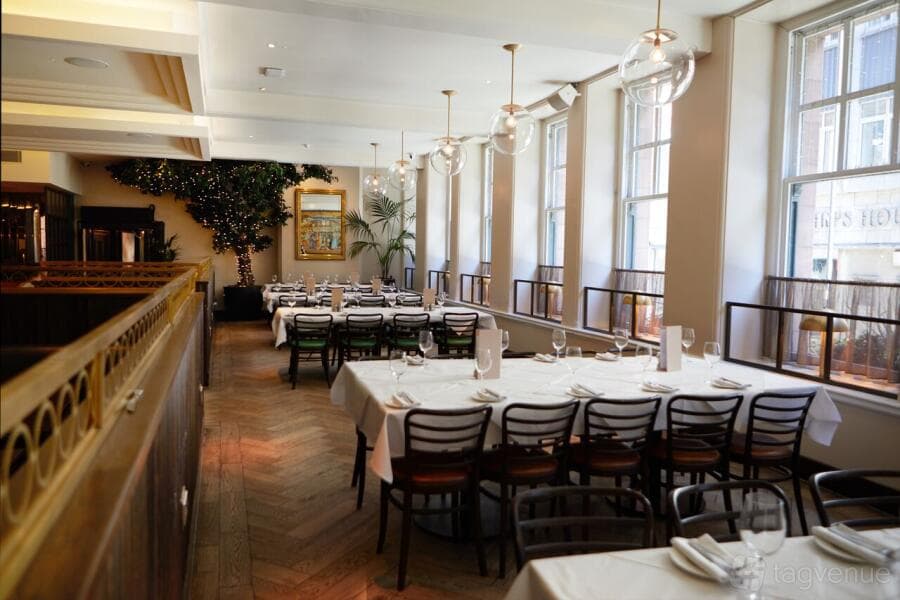 Semi Private Mezzanine at Gusto Italian Manchester