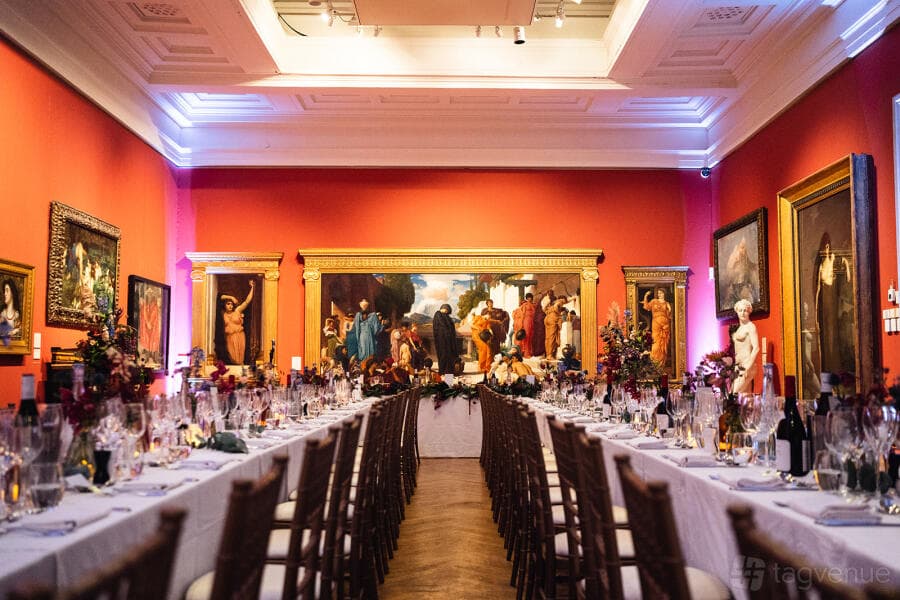 Wedding reception at Manchester Art Gallery
