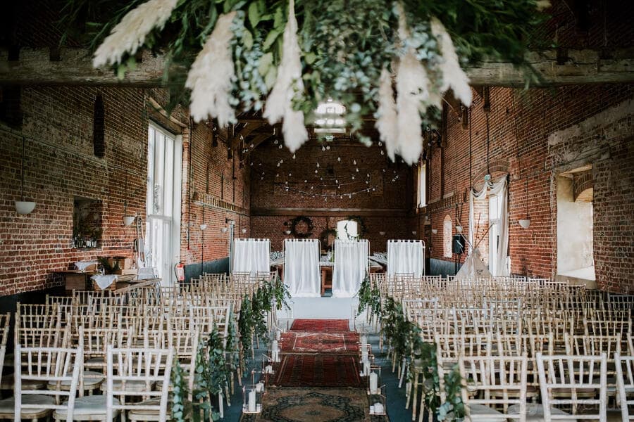 Whole Venue at Godwick Great Barn