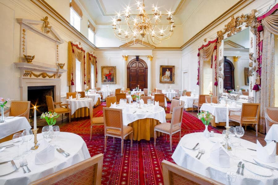 The Salon at Hintlesham Hall Hotel